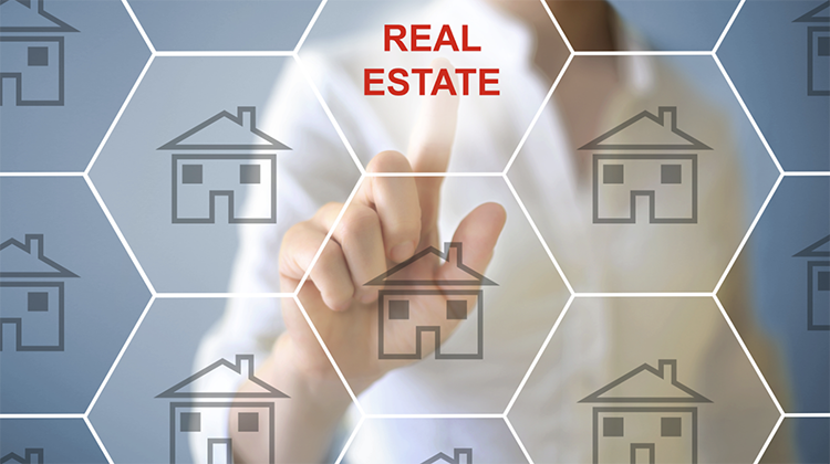 Graphic representing real estate